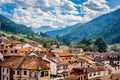 Potes city inÃÂ Cantabria province, Spain Royalty Free Stock Photo